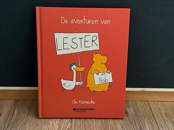 De avonturen van Lester en Bob - leesboek voor kleuters, Boeken, Kinderboeken | Kleuters, Zo goed als nieuw, Voorleesboek, Ophalen of Verzenden