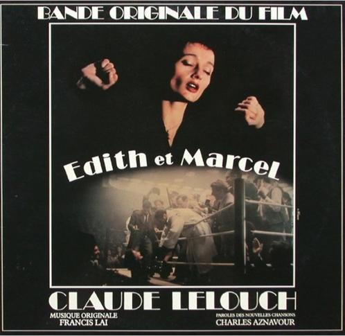 2LP Claude Lelouch - Edith et Marcel, CD & DVD, Vinyles | Musiques de film & Bandes son, Utilisé, 12 pouces, Enlèvement ou Envoi
