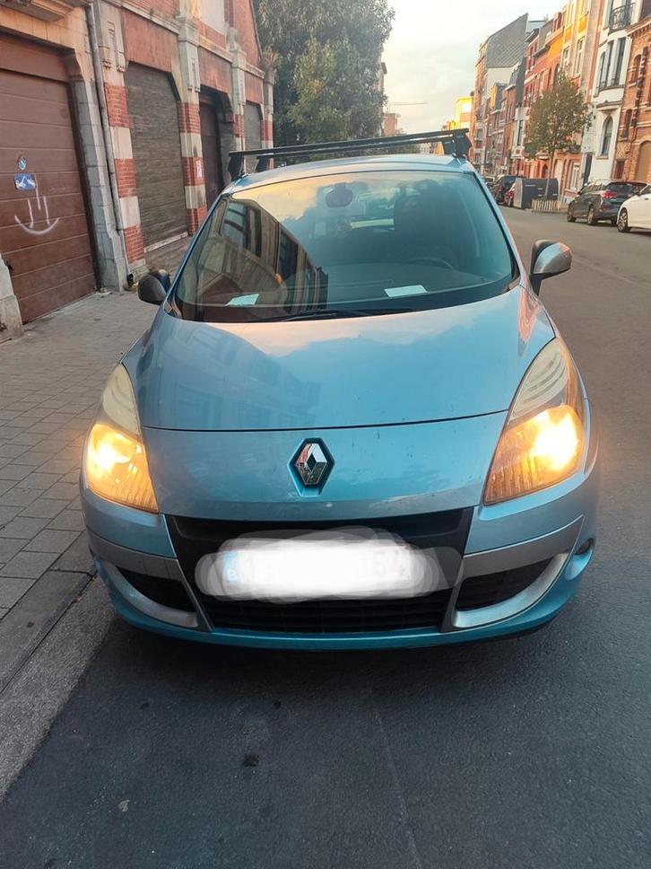 Renault Scénic 3 diesel, Autos, Renault, Particulier, Scénic, Diesel, Euro 5, Berline, 5 portes, Boîte manuelle, Bleu, Gris, Enlèvement