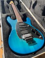 EBMM Music Man Steve Morse FR Blue Burst 1998, Envoi, Utilisé, Solid body, Autres marques