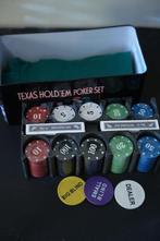pokerset, Hobby en Vrije tijd, Vijf spelers of meer, Ophalen of Verzenden, Nieuw