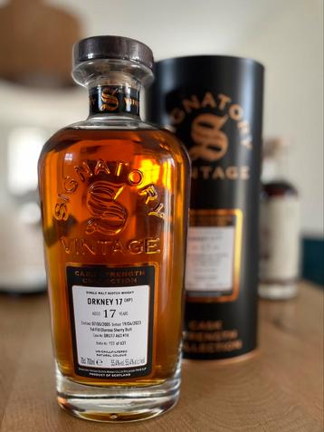 Whisky Signatory Cask Strenght Coll. 17ans beschikbaar voor biedingen