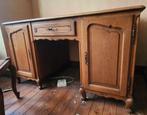 Eikenhouten bureau in Louis XV-stijl, Antiek en Kunst, Ophalen
