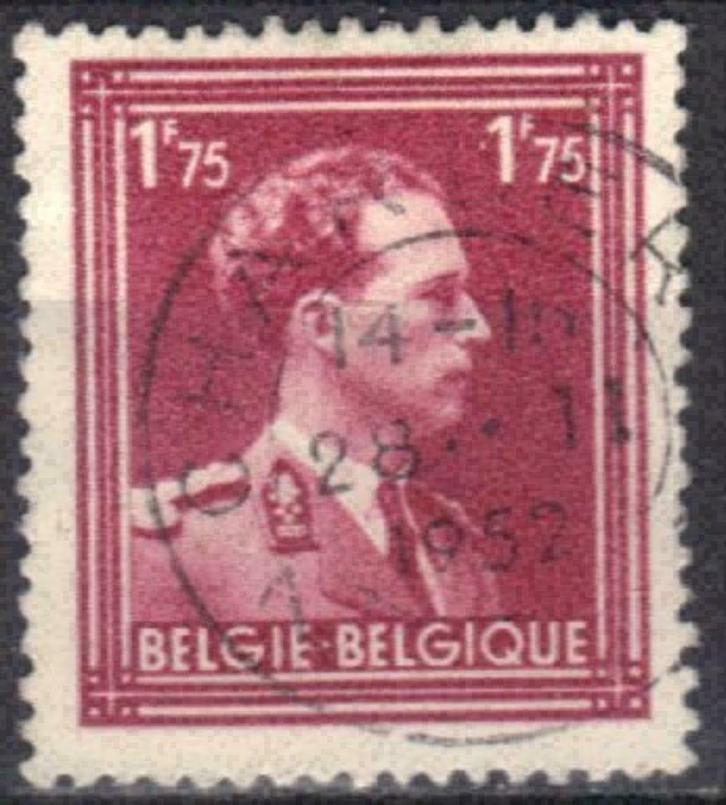 Belgie 1950 - Yvert/OBP 832 - Leopold III (ST), Postzegels en Munten, Postzegels | Europa | België, Gestempeld, Koninklijk huis