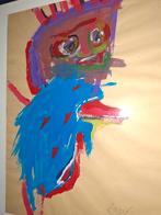 Karel Appel  Uniek werk  Ingelijst, Enlèvement