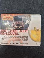 Duvel bierkaartje, Verzamelen, Biermerken, Ophalen of Verzenden, Duvel