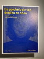 De psychologie van denken en doen: van hersencel tot hogere, Livres, Psychologie, Psychologie cognitive, Enlèvement, Utilisé