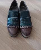 Moccasin brons zwart, Tamaris, maat 39, Ophalen of Verzenden, Zwart
