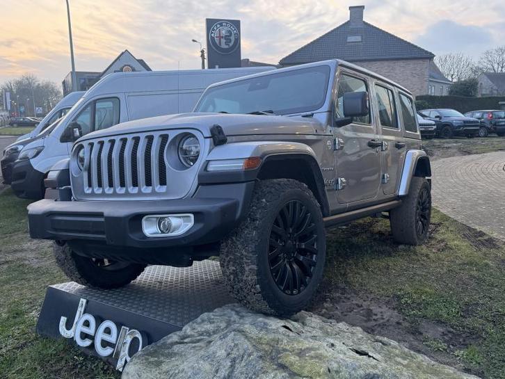 Jeep Wrangler Unlimited Sahara, Auto's, Jeep, Wrangler, Adaptieve lichten, Airbags, Airconditioning, Bluetooth, Boordcomputer