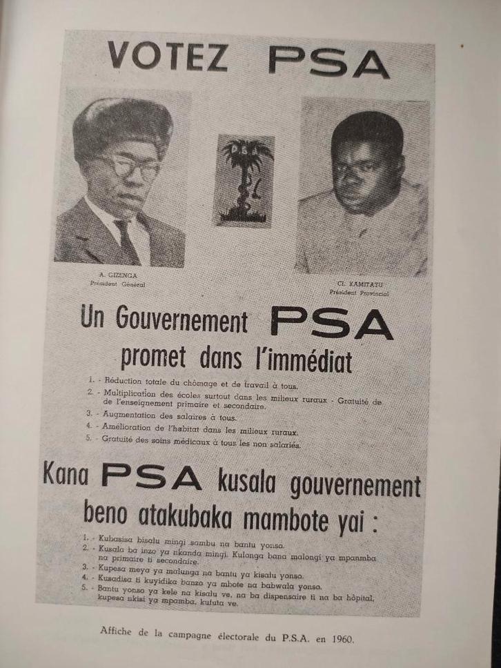 PARTI SOLIDAIRE AFRICAIN au Congo Belge livre, Livres, Histoire & Politique, Utilisé, 20e siècle ou après, Envoi