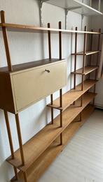 Uniek Mid-Century Wandsysteem – Simpla Lux – Jaren '60, Huis en Inrichting, Ophalen, Gebruikt, 150 tot 200 cm, 25 tot 50 cm