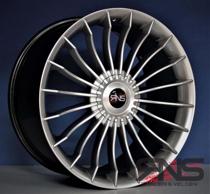21'' Alpina Look B7 Breedset Velgen f10 f11 f12 f13 x3 f25 x, Auto-onderdelen, Banden en Velgen, Velg(en), 21 inch, Personenwagen