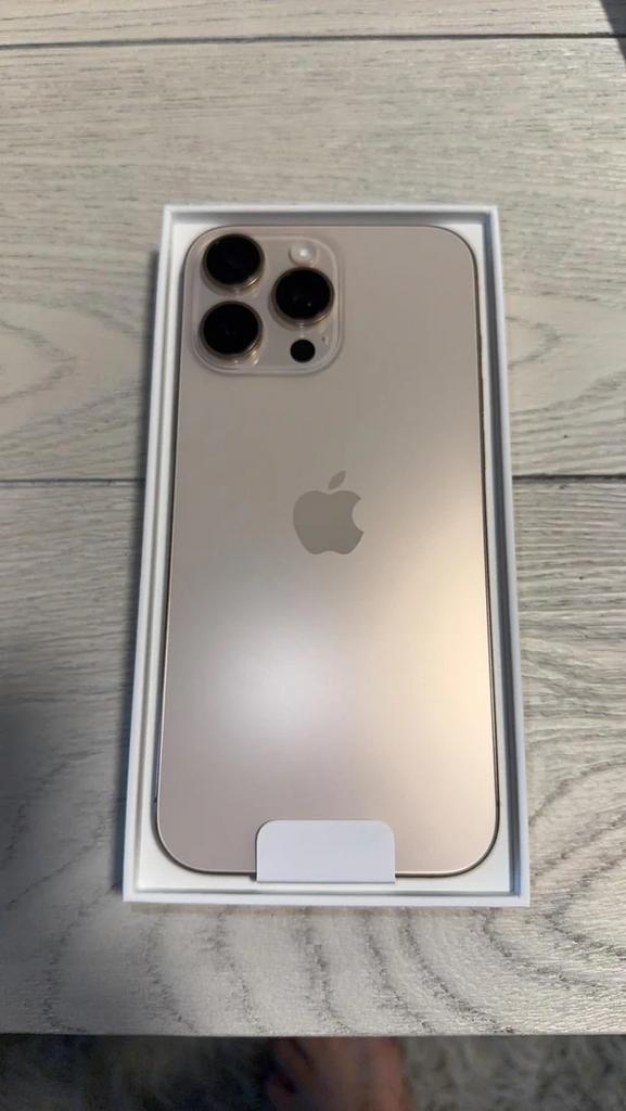 Iphone 16 pro 256 gb, Telecommunicatie, Mobiele telefoons | Apple iPhone, Zo goed als nieuw, 256 GB, iPhone 16 Pro, Goud, Ophalen