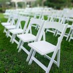 White wedding chair lot 60 stuks, Ophalen of Verzenden, Zo goed als nieuw