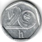 Tsjechië : 20 Haleru 1997  KM#2.1  Ref 14671, Postzegels en Munten, Ophalen of Verzenden, Losse munt, Overige landen