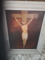 Christus aan het kruis op doek, Enlèvement ou Envoi