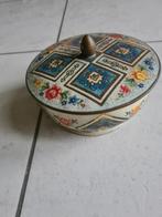 Antieke blikken doos, Ophalen of Verzenden, Gebruikt