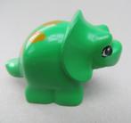 Lego Duplo dino baby groen met oranje vlekken, Ophalen of Verzenden, Gebruikt, Losse stenen, Lego