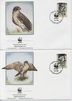 Ijsland, 4 FDC'c roofvogels postfris, Postzegels en Munten, Postzegels | Thematische zegels, Dier of Natuur, Verzenden, Postfris