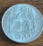 Zilveren 50 fr - 1954 Frans, Postzegels en Munten, Ophalen of Verzenden