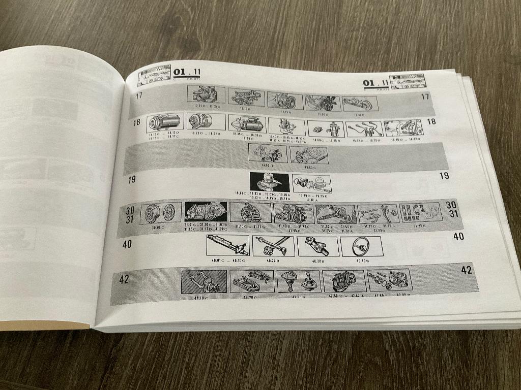 Cataloog Alpine A110 onderdelen, Auto diversen, Handleidingen en Instructieboekjes, Ophalen of Verzenden