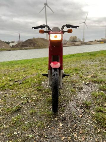 peugeot fox b klasse deluxe, Fietsen en Brommers, Brommers | Peugeot, Ophalen, Gebruikt, 50 cc, Klasse B (45 km/u)