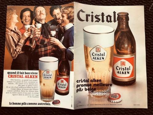 Personeelsblad Cristal Alken nr. 4 - 1977 Franstalig, Verzamelen, Biermerken, Ophalen