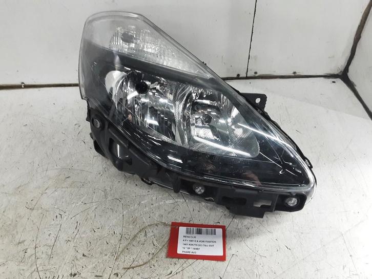 KOPLAMP RECHTS Renault Clio III (BR / CR) (260107056R), Auto-onderdelen, Verlichting, Renault, Gebruikt