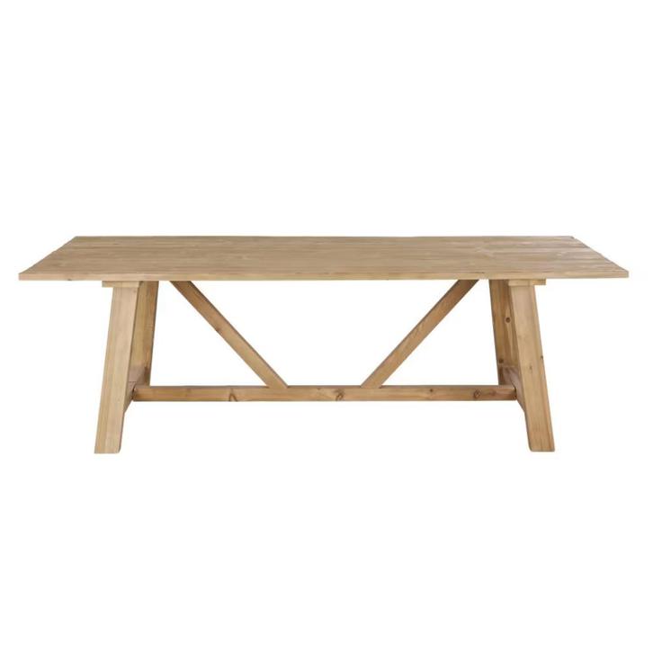Eettafel hout 8-10 personen, Huis en Inrichting, Tafels | Eettafels, Nieuw, Ophalen