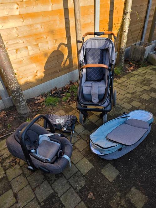 Dubatti kinderwagen 3 in 1 met maxicosi en toebehoren, Kinderen en Baby's, Kinderwagens en Combinaties, Kinderwagen, Ophalen