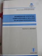 Biomedische statistiek, computationele biologie en informati, Boeken, Studieboeken en Cursussen, Gelezen, Ophalen of Verzenden
