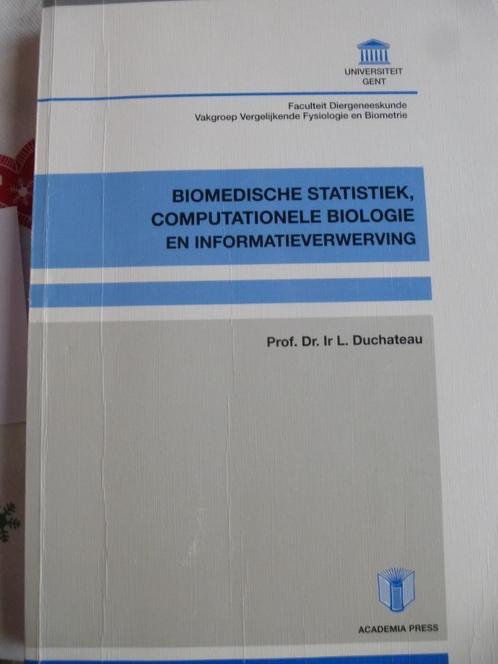 Biomedische statistiek, computationele biologie en informati, Boeken, Studieboeken en Cursussen, Gelezen, Ophalen of Verzenden