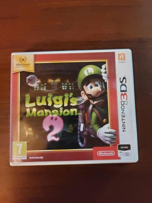 Luigi's mansion 2 voor Nintendo 3 DS NL, Games en Spelcomputers, Games | Nintendo 2DS en 3DS, Zo goed als nieuw, Avontuur en Actie