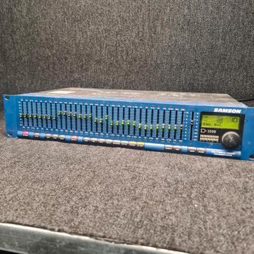 SAMSON D-2500  digitale  2x31 bands eq + feedback manager beschikbaar voor biedingen