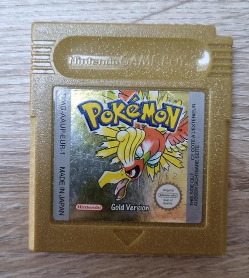 Pokémon Goud - Nintendo GBA, Consoles de jeu & Jeux vidéo, Jeux | Nintendo Game Boy, Comme neuf, Aventure et Action, 1 joueur