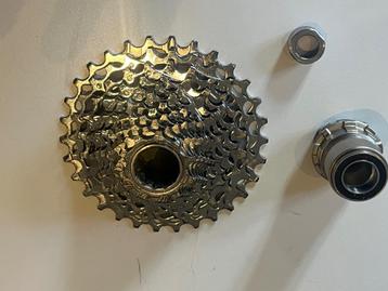 wahoo kickr power en core sram freehub body en cassette beschikbaar voor biedingen