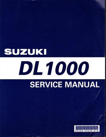 Originele service manual, werkplaatshandboek voor Suzuki DL  disponible aux enchères