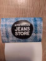 Cadeaubon American  jeans store 50€, Tickets en Kaartjes, Cadeaubon