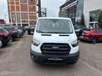 Ford Transit CHASSIS DUBBEL CABINE OPEN LAADBAK 7 ZIT 27900+, Auto's, Bestelwagens en Lichte vracht, Stof, Euro 6, 4 cilinders