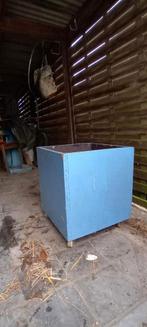 Bak op wielen, 50 cm hoog, Ophalen