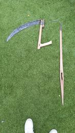 Antieke zicht en zeis - passend in mekaar - zeer mooie staat, Antiek en Kunst, Antiek | Gereedschap en Instrumenten, Ophalen