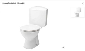 Lafiness Rim-Geberit WC-pack CA (Splinternieuw miskoop), Enlèvement, Neuf