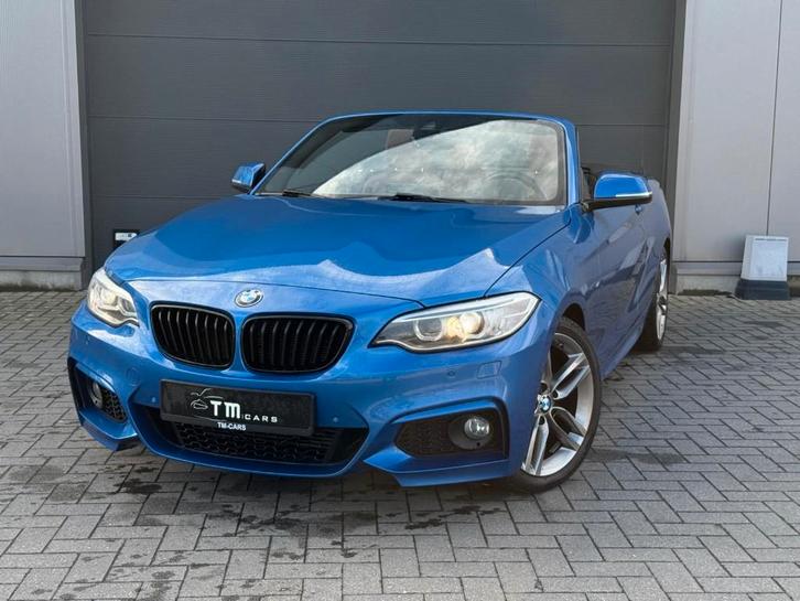 BMW 218D cabrio M-pack automaat, Auto's, BMW, Bedrijf, Te koop, 2 Reeks, ABS, Adaptieve lichten, Airbags, Airconditioning, Bluetooth