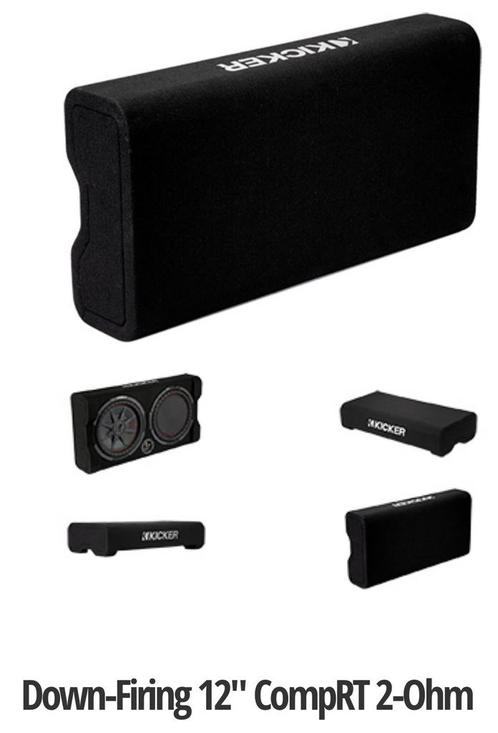 Subwoofer Kicker + versterker Rockford, Auto diversen, Autospeakers, Gebruikt, Ophalen