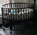 Bopita rondo box - zwart, Kinderen en Baby's, Babyparken, Ophalen of Verzenden, Zo goed als nieuw, Rond, Wieltjes