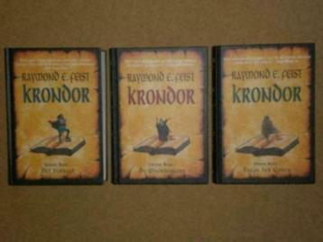 raymond e. feist krondor hardcovers de complete trilogie in  beschikbaar voor biedingen