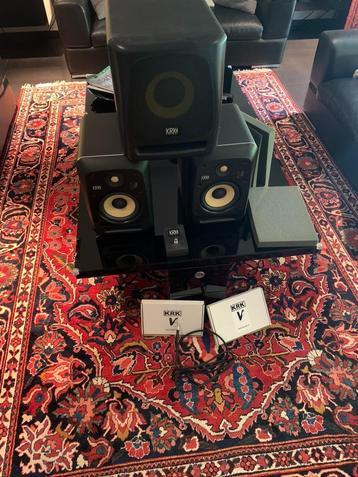 KRK Nearfield Speakers + Subwoofer beschikbaar voor biedingen
