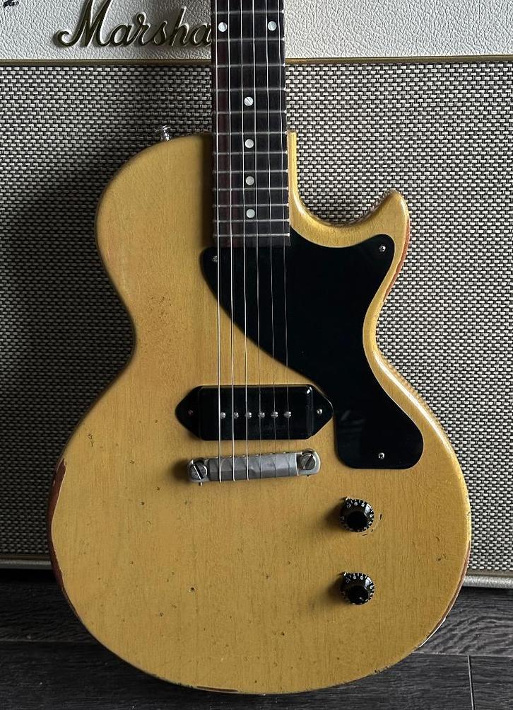 Gibson Les Paul Junior 1957 Murphy Lab Heavy Aging TV Yellow, Musique & Instruments, Instruments à corde | Guitares | Électriques