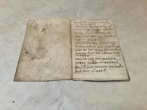 Handschrift, Oud-Nederlands, 16e eeuw., Antiek en Kunst, Antiek | Boeken en Manuscripten, Verzenden