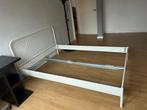 bed IKEA 140x200 zonder lattenbodem, Huis en Inrichting, Ophalen, Wit, 140 cm, Zo goed als nieuw